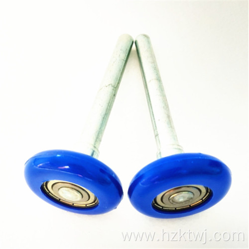 2*4 Garage door blue nylon roller